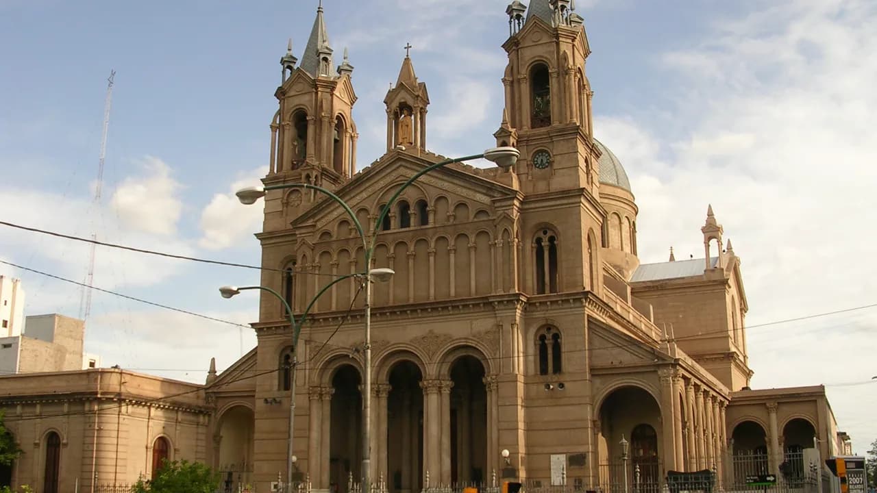 Catedral de San Nicolás en La Rioja, capital provincial